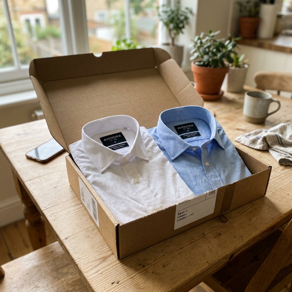 Unboxing paquete de camisas Avenora